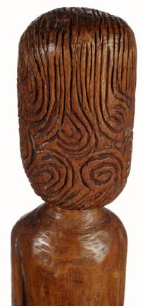 Full Carved Female Nude Woman Cane--A spectacular f - 3