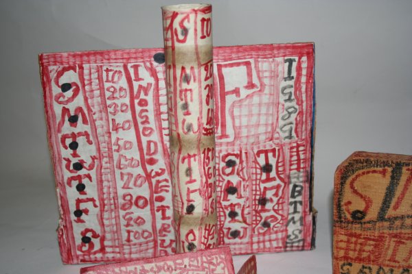 Outsider Art- ZB Armstrong- Untitled. Marker on  - 3
