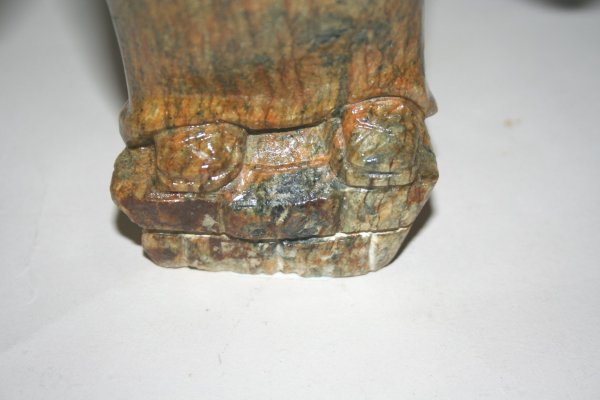 Outsider Art- William Cross- "Gabriel". Carved m - 3