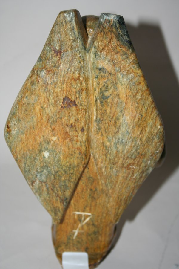 Outsider Art- William Cross- "Gabriel". Carved m - 4