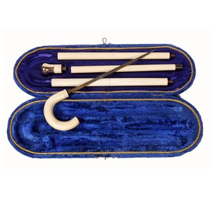 Cased Tiffany and Ivory Dagger-C. 1920-Direct Inter