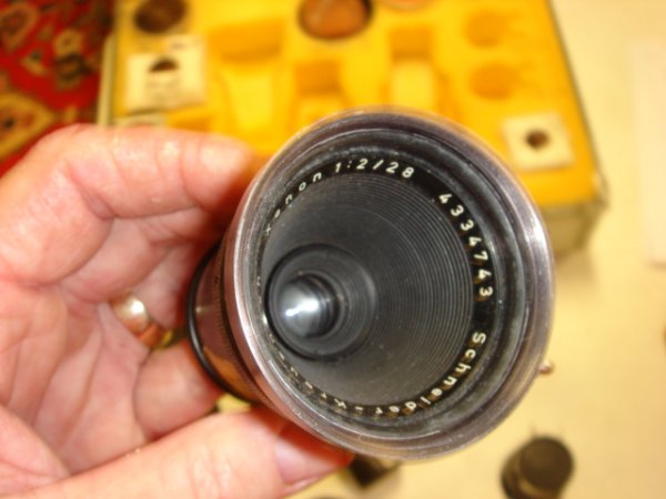 28mm f2 Lens Schneider-Kreusnach Xenon