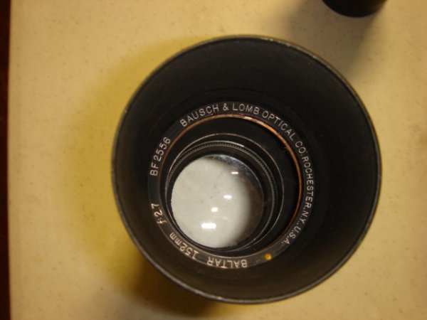 152mm f2.7 Bausch & Lomb Lens Baltar BF2556 - 3