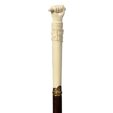 Ivory Fist-C. 1890-Direct International shipping i