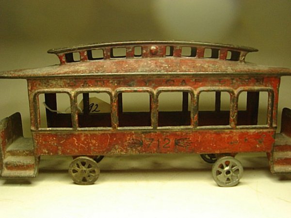 Wilkins, Broadway car and horse, cast iron - 2