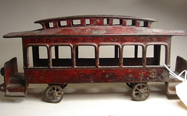 Wilkins, Broadway car and horse, cast iron - 3