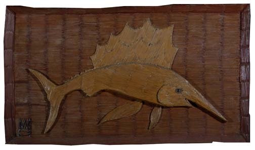Wesley Stewart-"Swordfish". Toothpick construction