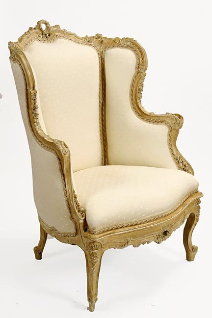 24. Fauteuil Chair-Early 20th Century-This chair is: The high bidder if in house or on the phone will have the choice to take the next lot at the same price they bid on this lot 24. Fauteuil Chair-Early 20th Century-This chair is in fine condition with 