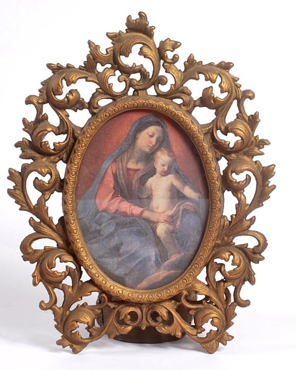 Cast iron Victorian Frame. Signed Wilton Nice condition