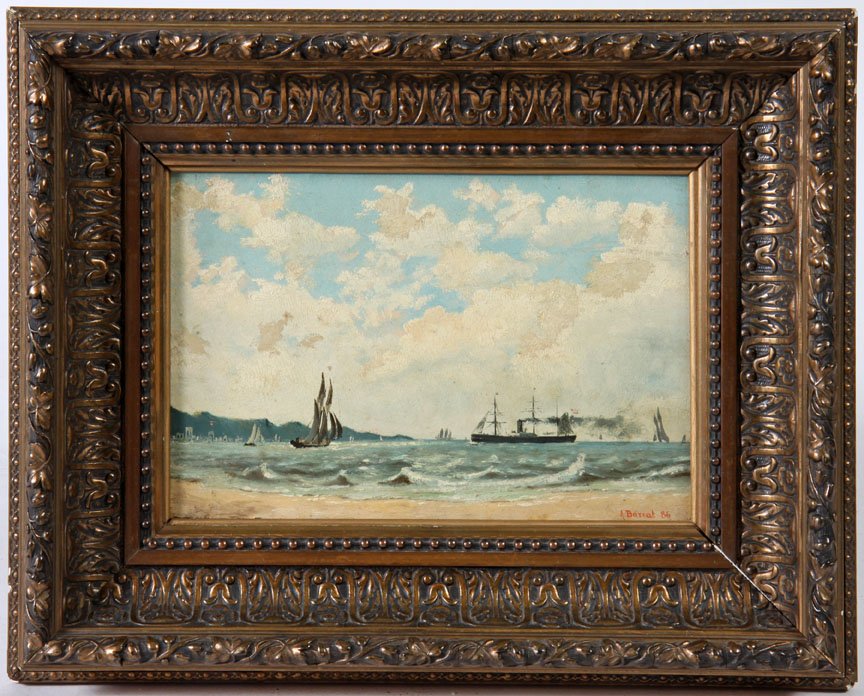 Nautical Painting by A. Barrat