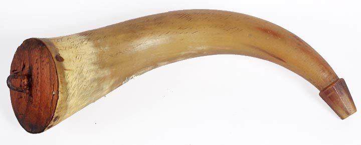 East Tennessee powder horn as found average condition. 