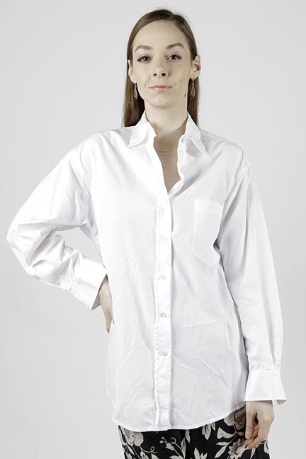 Five cotton long sleeved blouses Banana Republic, Anne: Five cotton long sleeved blouses Banana Republic, Anne Klein and DKNY size 6