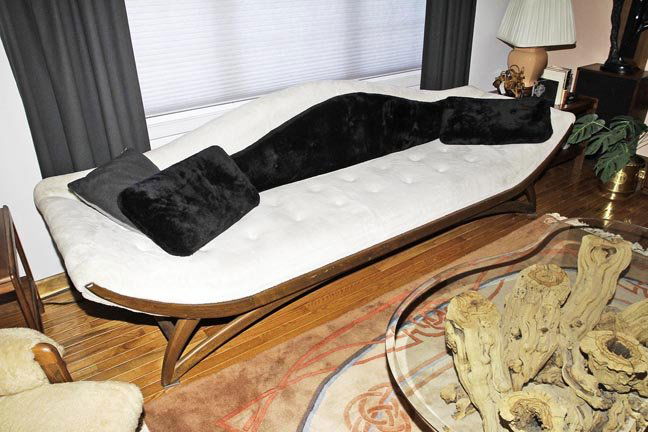 Mid Century Sofa  Probably Adrian Pearsall Craft (1 of 1)