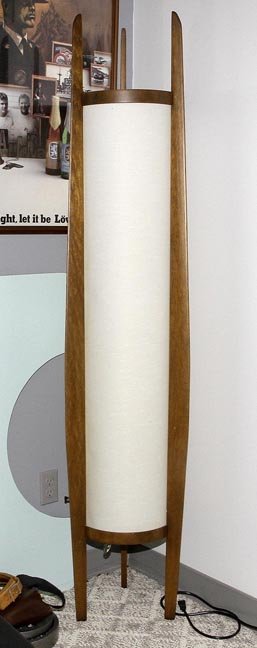 Mid Century floor lamp, probably Craft Associates, 76" (1 of 1)