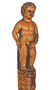 12. “Manneken Pis” Folk Art Cane-Ca. 1850-Single piece - 8