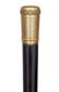15. Gold Dress Cane-Ca. 1850-Straight and slightly - 2