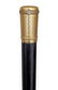 15. Gold Dress Cane-Ca. 1850-Straight and slightly - 5