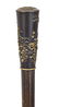 20. Japanese Export Meiji Cane-Ca. 1890-Gun metal knob - 5