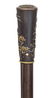 20. Japanese Export Meiji Cane-Ca. 1890-Gun metal knob - 7
