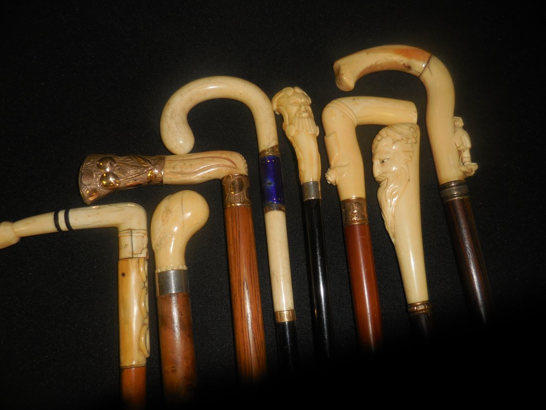 Ivory cane collection (1 of 7)