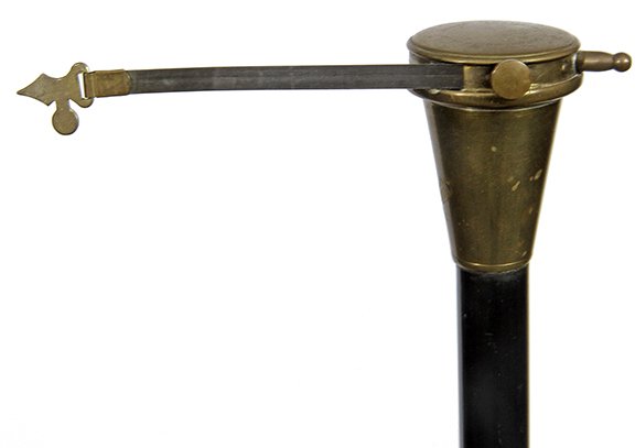 172. Tape Measure System Cane- Early 20th Century- (1 of 1)