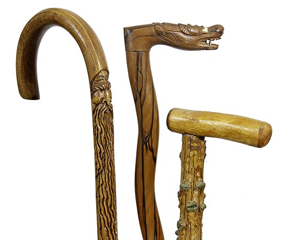 48. Johnny Winter Group Canes- 20th Century- A group of (1 of 1)