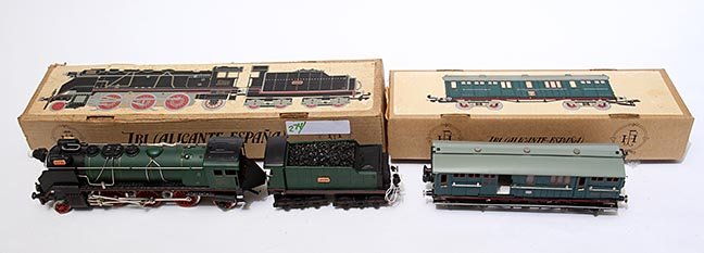 274. IBI Engine Tender and Car in Original box: 274. IBI Engine Tender and Car in Original box