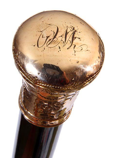 Gold Presentation Cane (1 of 2)