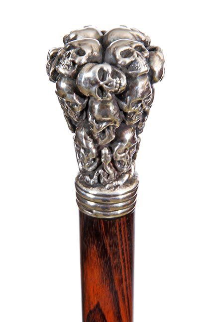 Sterling Skull Cane (1 of 1)