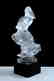 Nude Large Art Deco Glass Sculpture for Collectors - 4