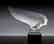 Art Deco Glass ' Victoire ' Car Mascot Statuette - 2