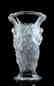 Glamorous Art Deco Bohemian Nude Glass Vase