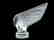 French Art Deco Glass Bohemian Car Mascot ' Victoire ' - 5