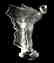 Art Deco Glass ' Flying Lady ' Car Mascot Rolls Royce - 2