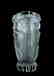 Glamorous Bohemian Art Deco Glass Large Vase - 3