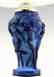 Art Deco Rare Lamp Bohemian Blue Malachite - 4