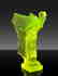 Art Deco Glass Car Mascot Rolls Royce Spirit of Ecstasy - 5