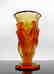 Art Deco Glass Large Vase