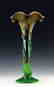 Bohemian Art Nouveau Iridescent Glass vase