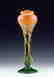 Bohemian Art Nouveau Iridescent Glass Large Vase