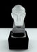 Art Deco Frosted Glass Car Mascot Figurine Sculpture - 3