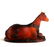 Art Deco Amber Glass Horse Sculpture 1930' H.Hoffmann - 4