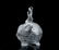 Art Deco 1930' Glass Trinket Jewelry Nude Box