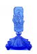 Art Deco Glass Bohemian Perfume Bottle for Collectors