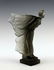 Art Deco 1930' Smoke Glass Nude Car Mascot H.Hoffmann - 2
