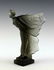 Art Deco 1930' Smoke Glass Nude Car Mascot H.Hoffmann - 5