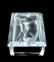 Art Deco 1930' Glass Bowl ' Nude Lady ' Jewelry Box