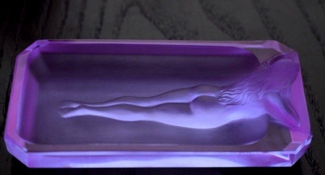 Art Deco 1930's Alexandrite Glass Bowl H.Hoffmann: This piece is a great addition to collection or a great gift. Timeless design - Top Qality Art Deco Alexandrite Glass Bowl. This Glass bowl was originally made by LALIQUE. This piece was made in Bohem