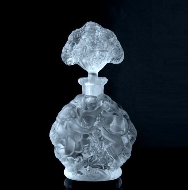 Art Deco Glass Perfume Bottle H.Hoffmann by Lalique (1 of 1)