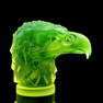 Art Deco Uranium Glass ' Eagle ' H.Hoffmann by Lalique